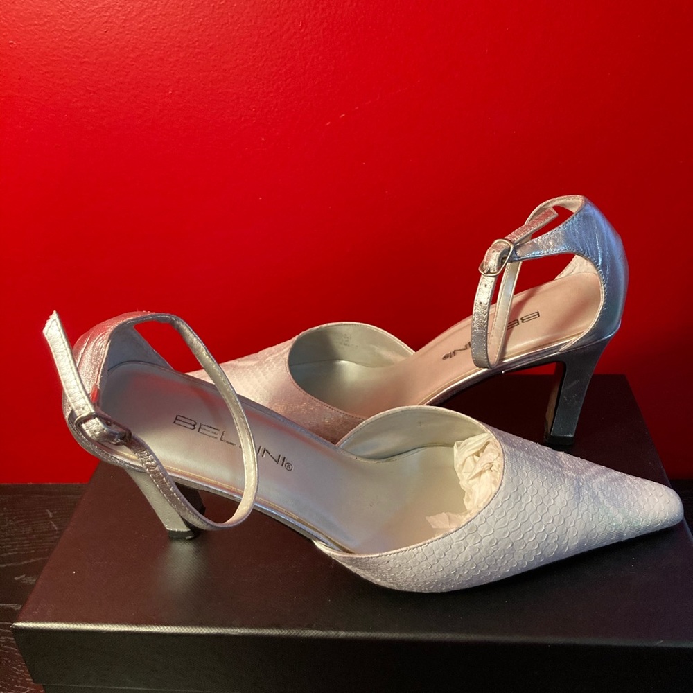 Silver Dressy Pumps